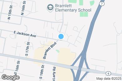 Map image of the property - 1802 E Jackson Ave