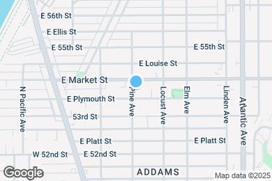 Map image of the property - 5366 Pine Ave