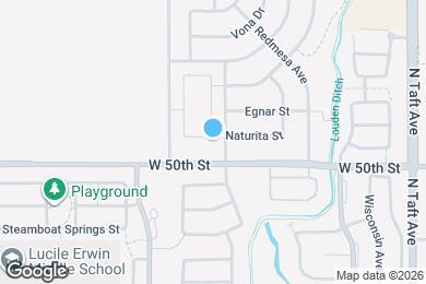 Map image of the property - 1932 Naturita St