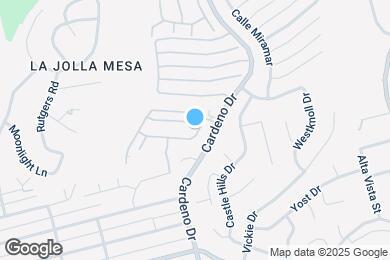 Map image of the property - 1395 Caminito Floreo