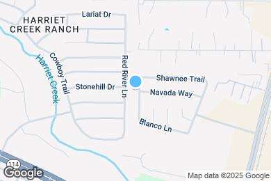 Map image of the property - 16201 Blanco Ln