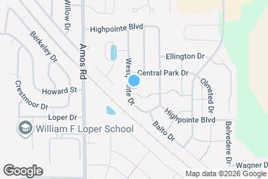 Map image of the property - 818 Westpointe Dr