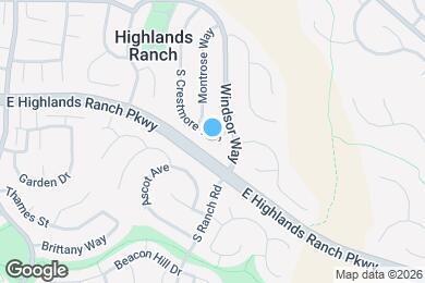 Map image of the property - 9451 S Crestmore Way