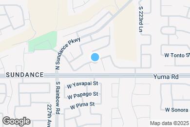 Map image of the property - 22553 W Desert Bloom St