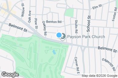Map image of the property - 381 Belmont St