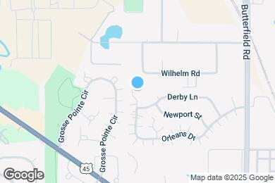 Map image of the property - 1127 Orleans Dr