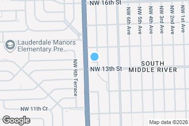 Map image of the property - 1309 NW 8th Ave