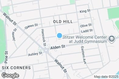 Map image of the property - 61 Greene St