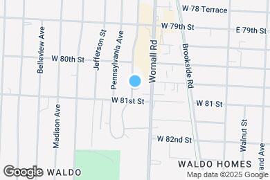 Map image of the property - 8029 Washington St
