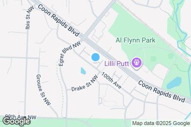 Map image of the property - 1515 100th Ave NW