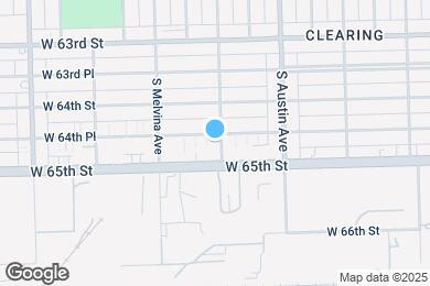 Map image of the property - 6101 W 64th Pl