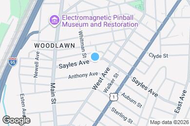 Map image of the property - 266 Sayles Ave