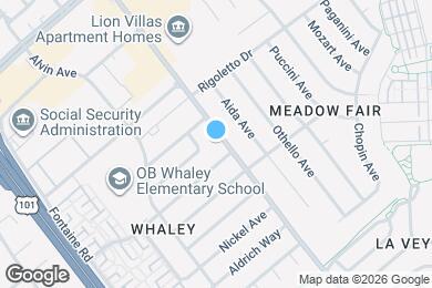 Map image of the property - 2661 S King Rd