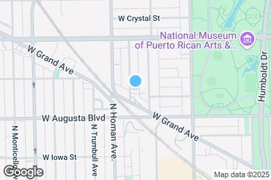 Map image of the property - 1043 N Christiana Ave