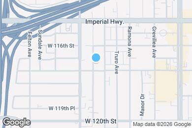 Map image of the property - 11722 Gale Ave