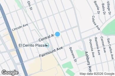 Map image of the property - 432 Everett St