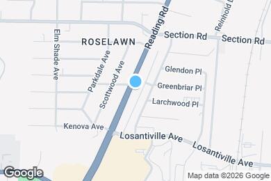 Map image of the property - 7260 Reading Rd