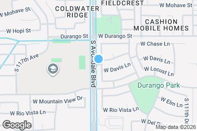 Map image of the property - 2214 S 114th Ln