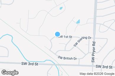 Map image of the property - 2117 SW 1st St