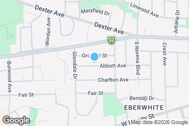 Map image of the property - 1800 Abbott Ave
