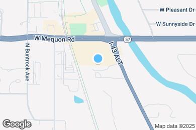 Map image of the property - Mequon Parc Apartments