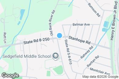 Map image of the property - 166 Charles B Gibson Ave