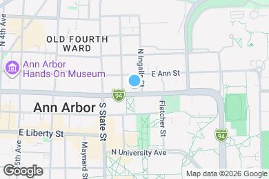 Map image of the property - 815 E Huron St