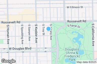 Map image of the property - 1242 S Albany Ave