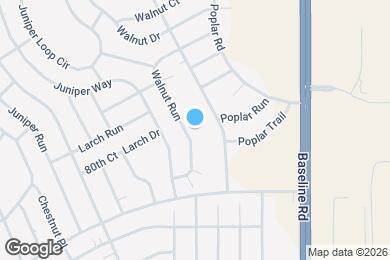Map image of the property - 47 Walnut Run