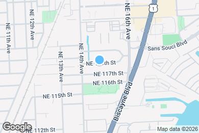 Map image of the property - 1468 NE 118th St