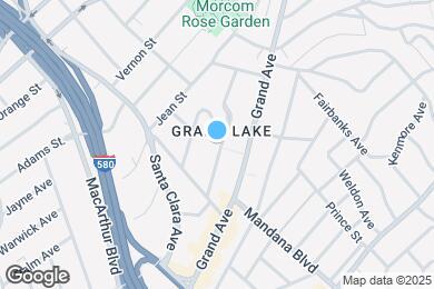 Map image of the property - 575 Valle Vista Ave