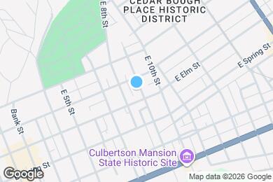 Map image of the property - 515 E 9th St