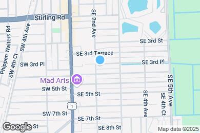 Map image of the property - 206 SE 3rd Pl