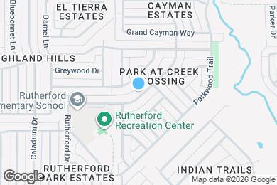 Map image of the property - 1027 Sea Shell Dr