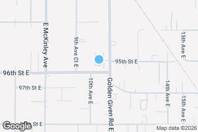 Map image of the property - 9513 10th Ave Ct E