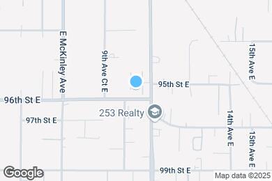 Map image of the property - 9513 10th Ave E