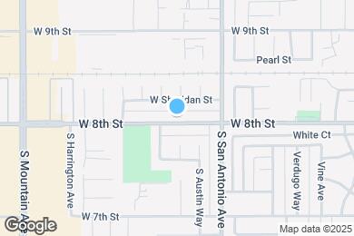 Map image of the property - 889 W 8th St