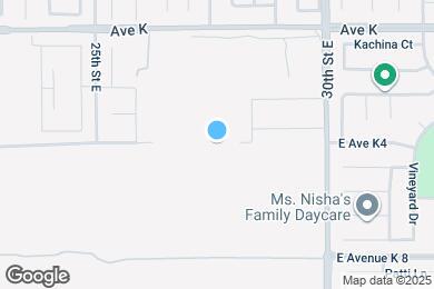 Map image of the property - 2730 E Ave K4