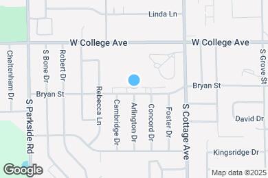 Map image of the property - 1616 Bryan St