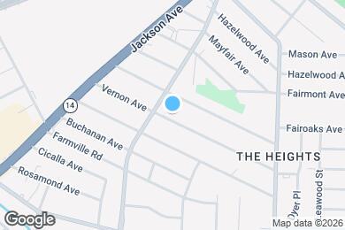 Map image of the property - 3480 Vernon Ave