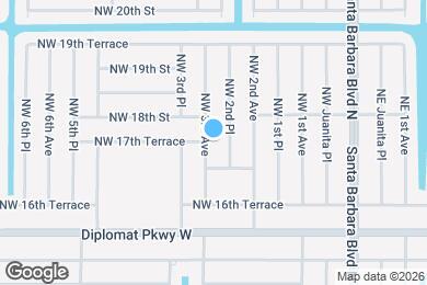 Map image of the property - 1715 NW 3rd Ave