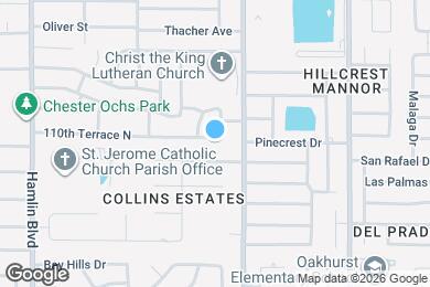 Map image of the property - 14108 110th Ter