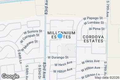 Map image of the property - 1713 S 82nd Ave