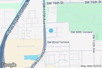 Map image of the property - 11550 SW 80th Ter