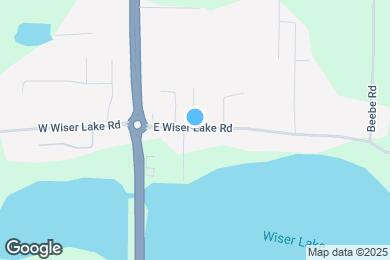 Map image of the property - 151 E Wiser Lake Road