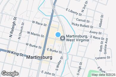 Map image of the property - 209 E Martin St