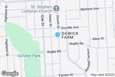 Map image of the property - 647 Dewitt St