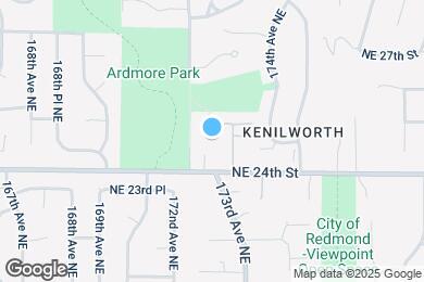 Map image of the property - 17231 NE 25th Ct