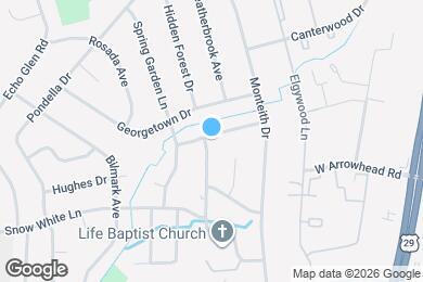 Map image of the property - 553 Derrydowne Dr