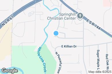 Map image of the property - 601 Springmill Dr